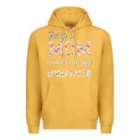Mustard Being A Mom Makes My Life Complete For dark Premium Hoodie - Bettercallsaul