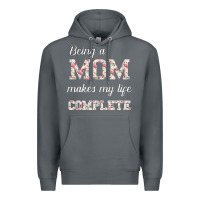 Rock Being A Mom Makes My Life Complete For dark Premium Hoodie - Bettercallsaul