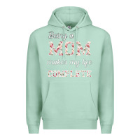 Seafoam Being A Mom Makes My Life Complete For dark Premium Hoodie - Bettercallsaul