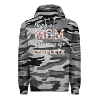 Slate Camo Being A Mom Makes My Life Complete For dark Premium Hoodie - Bettercallsaul