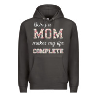 Smoke Being A Mom Makes My Life Complete For dark Premium Hoodie - Bettercallsaul