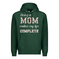 Sports Green Being A Mom Makes My Life Complete For dark Premium Hoodie - Bettercallsaul