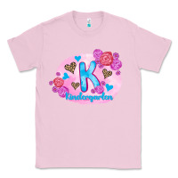 Bubblegum Pink back to school flowers kindergarten 3200x2400 Classic Tee - AdoDesignShop
