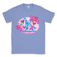 Colony Blue back to school flowers kindergarten 3200x2400 Classic Tee - AdoDesignShop