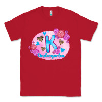 Red back to school flowers kindergarten 3200x2400 Classic Tee - AdoDesignShop