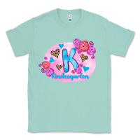 Seafoam back to school flowers kindergarten 3200x2400 Classic Tee - AdoDesignShop