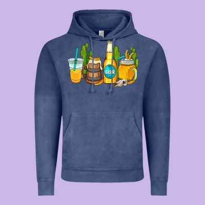Beer Coffee Cups Vintage Hoodie Designed By Adodesignshop