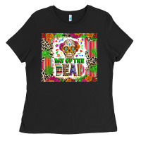 Black Day of the dead Ladies Tee - RanaPortraitStore