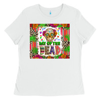 White Day of the dead Ladies Tee - RanaPortraitStore