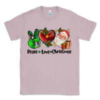 Lilac peace love  christmas Classic Tee - AdoDesignShop