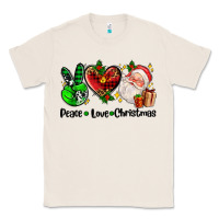 Natural peace love  christmas Classic Tee - AdoDesignShop