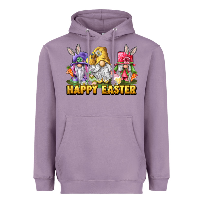 Happy Easter Gnomies Heavyweight Hoodie by LillyAllenDesigns | Teevron