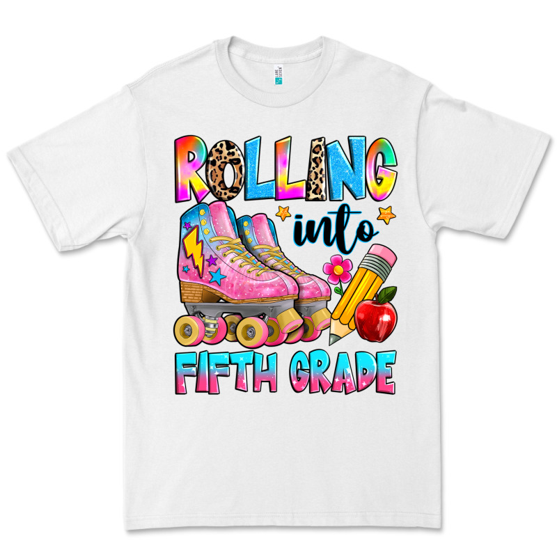 Rolling Into Fifth Grade Premium Tee by texasbilliewilder | Teevron