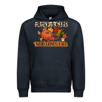 Navy just a girl who loves fall Urban Hoodie - CowGirlArtShop
