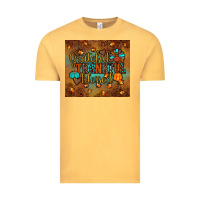 Vintage Mustard grateful thankful blessed turkey Vintage Tee - JahusDesignShop