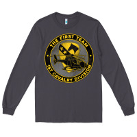 Smoke the first team 1st cavalry division Long Sleeve Tee - Jasminsmagicworld