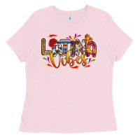 Bubblegum Pink Latina vibes Ladies Tee - RanaPortraitStore