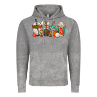 Cloud Rock volleyball coffee cups Vintage Hoodie - AdoDesignShop