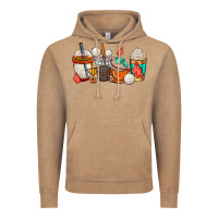 Vintage Coffee volleyball coffee cups Vintage Hoodie - AdoDesignShop