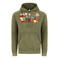 Vintage Olive volleyball coffee cups Vintage Hoodie - AdoDesignShop