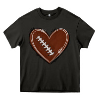 American Football Heart Heavy Core Tee | Teevron
