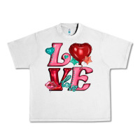 Lunar Rock love with balloons Urban Heavy Tee - AdoDesignShop