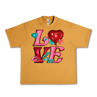 Peanut Butter love with balloons Urban Heavy Tee - AdoDesignShop