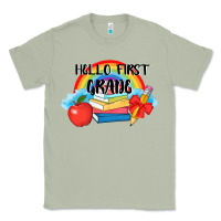 Matcha back to school hello first grade 3200x2400 Classic Tee - AdoDesignShop