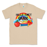 Mushroom back to school hello first grade 3200x2400 Classic Tee - AdoDesignShop
