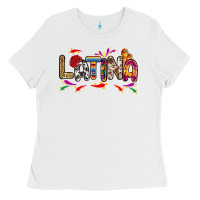 White Latina Ladies Tee - RanaPortraitStore