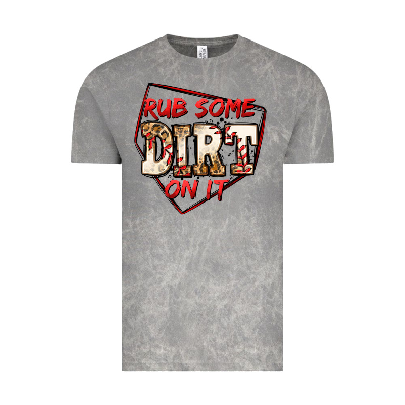 Rub Some Dirt On It Baseball Vintage Tee by Jasminsmagicworld | Teevron