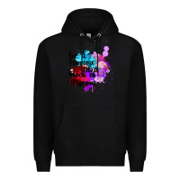 Black Be a Flamingo in a Flock of Pigeons Premium Hoodie - Bettercallsaul