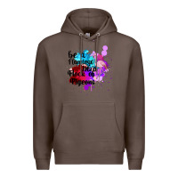 Coffee Be a Flamingo in a Flock of Pigeons Premium Hoodie - Bettercallsaul