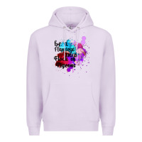Lilac Be a Flamingo in a Flock of Pigeons Premium Hoodie - Bettercallsaul