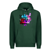 Sports Green Be a Flamingo in a Flock of Pigeons Premium Hoodie - Bettercallsaul