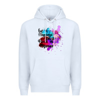 White Be a Flamingo in a Flock of Pigeons Premium Hoodie - Bettercallsaul
