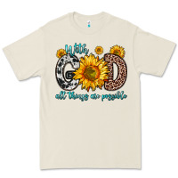 Bone with god all things are possible sunflower Premium Tee - Zillion Design Studio
