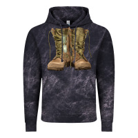 Cloud Black soldier boots Vintage Hoodie - RanaPortraitStore