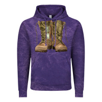 Cloud Purple soldier boots Vintage Hoodie - RanaPortraitStore