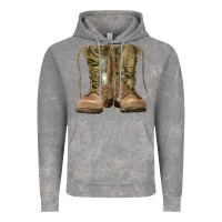Cloud Rock soldier boots Vintage Hoodie - RanaPortraitStore