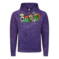 Cloud Purple soccer coffee cups Vintage Hoodie - AdoDesignShop