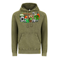 Vintage Olive soccer coffee cups Vintage Hoodie - AdoDesignShop