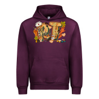 Mauve Wine fall rt Urban Hoodie - CowGirlArtShop