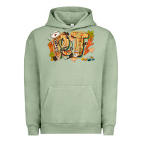 Pigment Oil Green fall rt Urban Hoodie - CowGirlArtShop