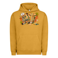 Pigment Peanut Butter fall rt Urban Hoodie - CowGirlArtShop