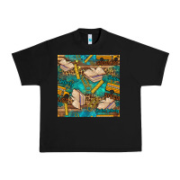 Black student delivery specialist seamless pattern Urban Heavy Tee - BundleAndBundleShop