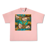 Salmon student delivery specialist seamless pattern Urban Heavy Tee - BundleAndBundleShop