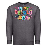 Charcoal Heather in my delulu era Premium Sweatshirt - Artiststas