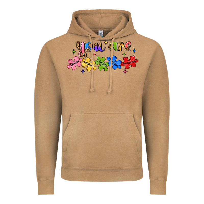 You Are Loved Autism Vintage Hoodie by JahusDesignShop | Teevron