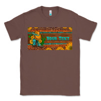 Chestnut (preview)custom cowboy boots sunflowers and cactus license plate Classic Tee - Artiststas